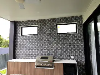 Finished tiling by QLD World Tiles