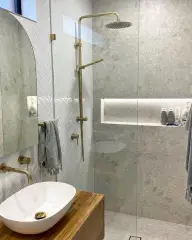 Finished tiling by QLD World Tiles