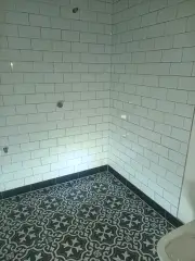 Finished tiling by QLD World Tiles