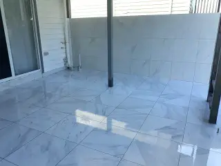 Finished tiling by QLD World Tiles